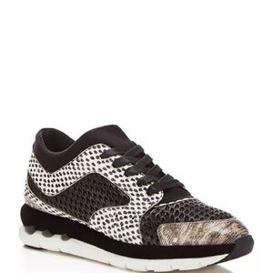 Salvatore Ferragamo Lisel Patch Lace Up Sneakers 7